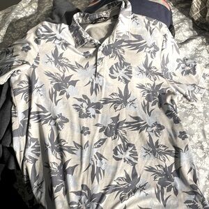 XXL Travis Mathew Floral Golf Shirt